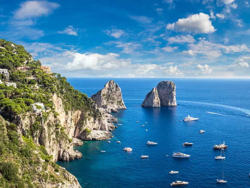 Tour en bateau à l'île de Capri