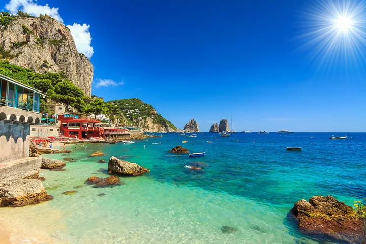 Tour en bateau à l'île de Capri-5